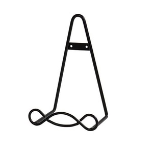 Soporte de Metal Negro para Exhibición de Platos en Cocina y Comedor, con Material Duradero y Fácil Mantenimiento - Product Image 1