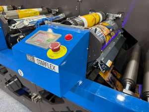 Film Printing Machine <b>Paper</b> Printing machine QSR Tray <b>paper</b> printing machine Narrow Web 550mm - Product Image 4