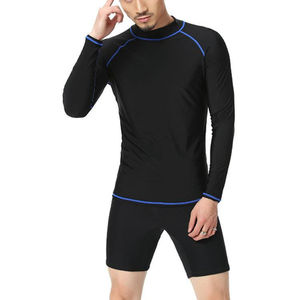 Maillot de bain anti-UV à manches longues, extensible, séchage rapide, pour fitness, meilleure qualité, vente en gros, personnalisable - Product Image 4