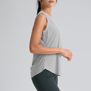 Lightweight Womens Yoga Tops Customizable Gym Shirt Moisture Wicking Activewear For Fitness Training And Yoga - Product Image 2