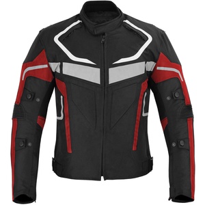 Traje de carreras textil impermeable con diseño personalizado cómodo para motocicletas y carreras de autos con chaqueta y pantalón blindados - Product Image 2