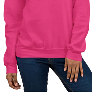 Sweat-shirt unisexe à col rond rose bonbon, en molleton doux, à manches longues, décontracté, à porter tous les jours, confortable, style tendance - Product Image 5
