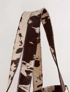 Sac fourre-tout de luxe en cuir véritable avec broderie et fermeture éclair unie, sac à main tendance pour femme LHTB-0019 - Product Image 3