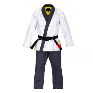 Uniforme de Jiu-Jitsu de haute qualité, logo personnalisé, nouveau design tendance, coton, décontracté, respirant, couleurs unies, léger, séchage rapide - Product Image 4