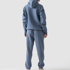 Conjunto Deportivo de Dos Piezas para Mujer, de Alta Calidad, Oversize, con Cierre y Botones, Sudadera y Pantalones de Felpa Gruesa, Estilo Casual - Product Image 3