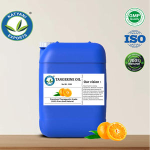 Aceite Esencial de Mandarina 100% Puro y Natural, Prensado en Frío, a Granel - Empaque Estándar y Personalizado Disponible - Por Katyani Exports - Product Image 4