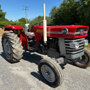 Nouveau Tracteur à Chenilles Massey Ferguson 165 de 80 CV avec Moteur Certifié et Composants de Boîte de Vitesses, Inspection Vidéo Incluse - Product Image 2