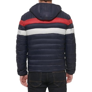 Men's Casual Puffer Jacket with Zipper Closure Breathable Canvas Winter Wear for Outdoor Street Use Plus Size <b>Waistcoat</b> - Product Image 4