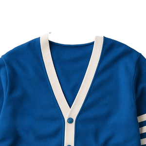 Cárdigan de Verano para Hombre, Nuevo Diseño Personalizado, 100% Algodón, Tejido de Alta Calidad, Transpirable y Cómodo, Servicio OEM - Product Image 6