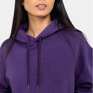 Sudadera con Capucha para Mujer, Cálida y Acogedora, de Algodón Grueso y Felpa, Manga Larga, para Moda Casual de Invierno y Actividades al Aire Libre - Product Image 2