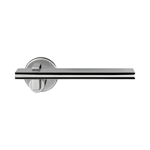 Manija de Puerta de Barra Plana de Acero Inoxidable de Diseño Moderno para Aplicaciones en Hoteles - Product Image 1