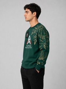 เสื้อสเวตเชิ้ตคอกลมสำหรับผู้ชาย ผลิตจากผ้าคุณภาพสูง ให้ความอบอุ่น ยืดหยุ่น และประสิทธิภาพที่เชื่อถือได้สำหรับการใช้งานในชีวิตประจำวัน - Product Image 6