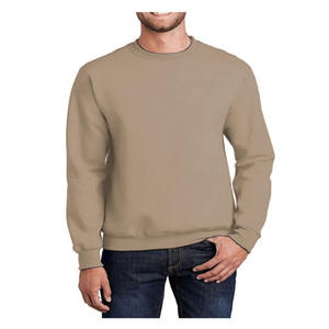 Sweat-shirt et sweat à capuche pour homme, tissu tricoté respirant et écologique, col rond, manches classiques, logo personnalisé sur le devant. - Product Image 4