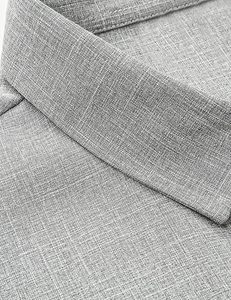 Men's Linen Shirts Short Sleeve Button Down Shirts for Men Casual Beach Summer <b>Wedding</b> <b>Tops</b> - Product Image 3
