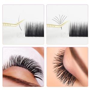 Pince à épiler pour extensions de cils et sourcils, en acier inoxydable doré, antistatique, pour faux cils, outil de maquillage, 1 pièce - Product Image 4