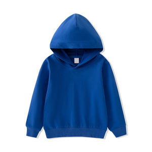 เสื้อฮู้ดเด็กไซส์ใหญ่ผ้าฝ้ายปักโลโก้ตามสั่ง OEM จากจีนและบังกลาเทศ แขนยาว สีพื้น - Product Image 3