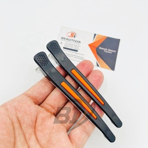 คลิปหนีบผมปากเป็ดกันลื่นสำหรับผู้หญิงที่มีผมบางหนาไม่เป็นรอยพับ - Product Image 1