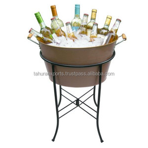 Enfriador de bebidas de alta calidad, contenedor de vino, cubo de hielo, bañera con asa, cubos de almacenamiento para decoración de fiestas - Product Image 6