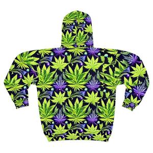 เสื้อฮู้ดซิปปักลายแบบซับลิเมชั่น ผ้าฝ้ายฟลีซ 100% แห้งเร็ว ระบายอากาศดี มีกระเป๋าเสื้อ สำหรับผู้ชาย - Product Image 2