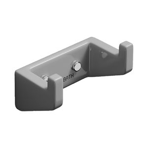 Ganchos de Lujo Estilo Cristal para Baño, Soporte Decorativo de Pared para Toallas, Colgador Metálico Vintage para un Baño Elegante - Product Image 1