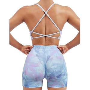 Shorts y Top de Yoga para Mujer de Buena Calidad, Tela Suave y Transpirable, Ajuste Cómodo, Ideal para Ejercicio al Aire Libre - Product Image 2
