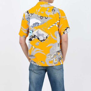 Camisas Hawaianas para Hombre de Alta Calidad, Secado Rápido, Impresión por Sublimación Personalizada, Cierre de Botones, 100% Algodón Twill - Product Image 6