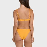 Label Kustom Berkualitas Tahan Lama Ramah Lingkungan Cepat Kering Spandex/Nilon Leopard Depan V-Neck Dalam Push Up 2 Potong Bikini Mikro Ukuran Besar