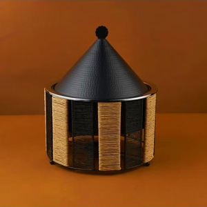 Olla para Servir Comida Árabe en Acero Inoxidable, Apta para Gas e Inducción, Opciones Multicolores, Apta para Lavavajillas - Product Image 4