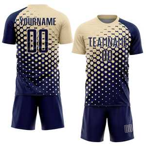 Factory Direct Selling Sublimated Soccer Jersey Set Breathable Short Sleeve Sporty Style Soccer Uniform For Unisex - Product Image 3
