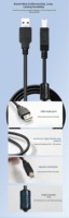 Câble de données USB Type-C blindé en stock, conforme EMI/CE, blindage en feuille d'aluminium, tressage en cuivre pur, PVC, 1 mètre