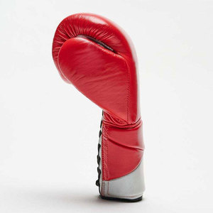 Gants de boxe en cuir bleu et jaune Econex Sports, antidérapants, à lacets, pour adultes, pour l'entraînement en salle de sport - Product Image 6