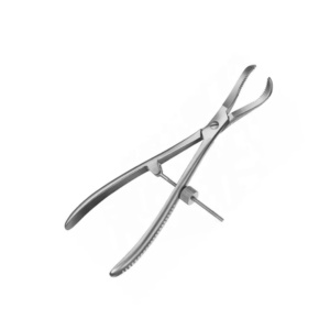 Langenbeck คีมยึดกระดูกแบบตรงขนาด205มม. 8 "กว้าง11มม. ใช้ซ้ำได้ไม่ผ่านการฆ่าเชื้อคีมจับกระดูกโดยโอมิ - Product Image 3