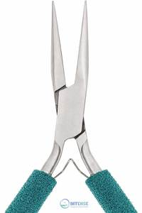 Pince à bec de bijoutier en acier inoxydable pour la fabrication de bracelets - Product Image 4