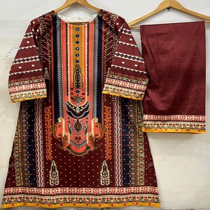 Trajes de shalwar kameez para mujer, ropa de invierno 2026, de gran venta, con bordados de terciopelo. - Product Image 1