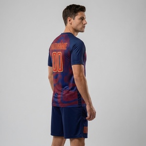 OEM Custom Football Jersey Set Full Sublimation Soccer Uniforms Team Training Wear Moisture Wicking Breathable Soccer Shirts and - Product Image 2