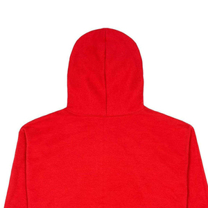 Sudadera con capucha para hombre con dobladillo sin rematar y pedrería, mezcla de algodón y poliéster, capucha curva, en oferta - Product Image 4