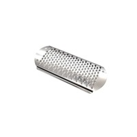 Râpe à pieds professionnelle en acier inoxydable pour pédicure, éliminateur de callosités, grand format, en sachet OPP