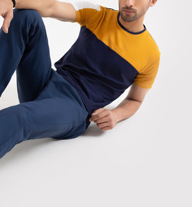 T-shirt unisexe à manches courtes, coupe classique, 100% coton lourd tricoté, délavage acide, dernier design, prix de gros, personnalisable - Product Image 1