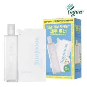 ETUDE Soonjung pH 5.5 Calming Toner 700mL Special Set High Quality 350mL + 350mL - Product Image 1