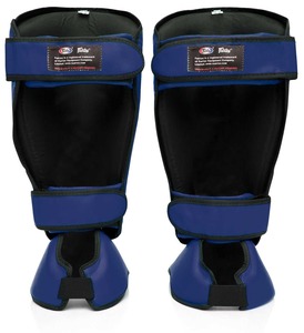 Protector de Espinilleras de Muay Thai de Cuero PU, Precio al por Mayor, Marca Fair Tex, Equipo de Protección para Kick Boxing, Logotipo Personalizado - Product Image 6