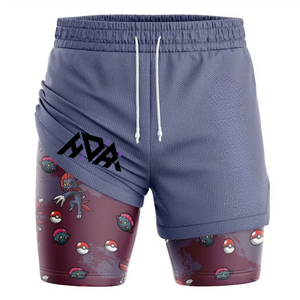 Custom Logo <b>Mens</b> 2 in 1 Running <b>Shorts</b> Quick Dry <b>Compression</b> Pocket Fitness Gym <b>Shorts</b> Wholesale Manufacturer - Product Image 4