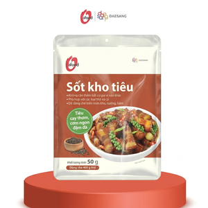 OEM & Wholesale O'Food Black Pepper Braising <b>Sauce</b> 50g | Spicy Ready-to-Use Meat Marinade | Stew & Cooking <b>Sauce</b> - Product Image 3
