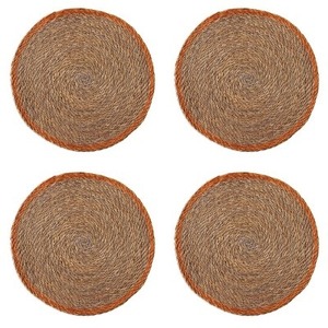 Natural Woven High Quality Round <b>Placemats</b> <b>Table</b> Decor Seagrass <b>Table</b> Mats Coaster <b>for</b> Home Restaurant Made in Vietnam - Product Image 6