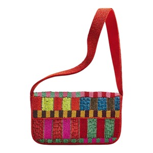 Bolso Bandolera de Lujo con Cuentas Hechas a Mano Blue Ocean Swimmers para Mujer, Estilo Veraniego para Vacaciones - Product Image 6