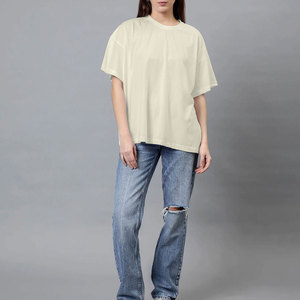 Camiseta de tela premium para mujer, para uso casual y comodidad duradera, camiseta para mujer con MOQ bajo. - Product Image 4