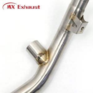 Tuyau de silencieux modifié d'échappement avant de moto de haute qualité pour Honda Crf150 Crf230 Crf250 2003-2016 - Product Image 4