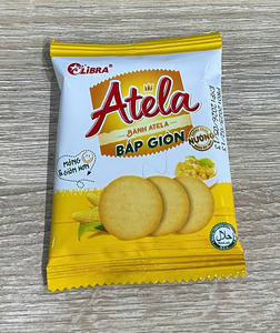 LIBRA ATELA galletas crujientes de maíz 342G HALAL ISO caja de bolsita de sabor dulce salado embalaje producto FMCG Vietnam buen precio - Product Image 6