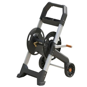 Aluminum 200-ft Cart Hose Reel Metal Water Hose Reel with Aluminum <b>Frame</b> Portable Outdoor Hose Holder ODGGAD001 - Product Image 6