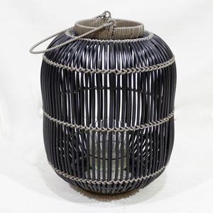 Artex Dong Thap Factory <b>Japanese</b> <b>Lanterns</b> Handmade Bamboo Frame Rattan Outdoor Hanging Home Decor - Product Image 3