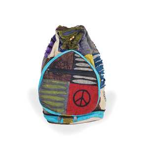 Lamatar1 Men's Stylish Bohemian-Style Cotton Razor Cut <b>Backpack</b> 3-Pocket Design Handmade Zipper Portable <b>Travel</b> <b>Bag</b> Inspired - Product Image 4